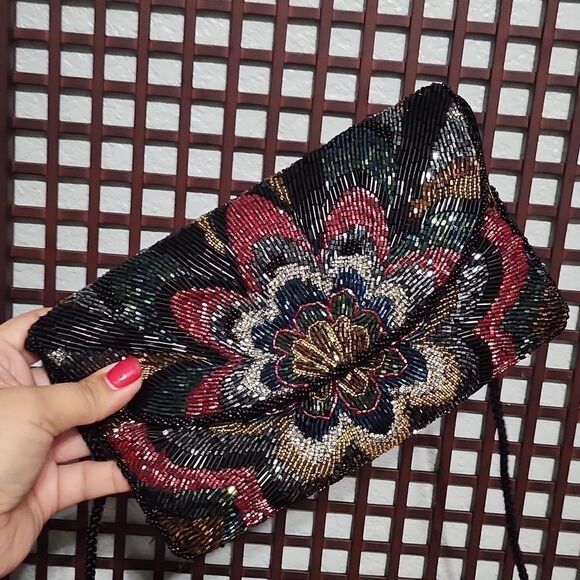Carla Marchi Sequin Small Purse - Picture 5 of 9